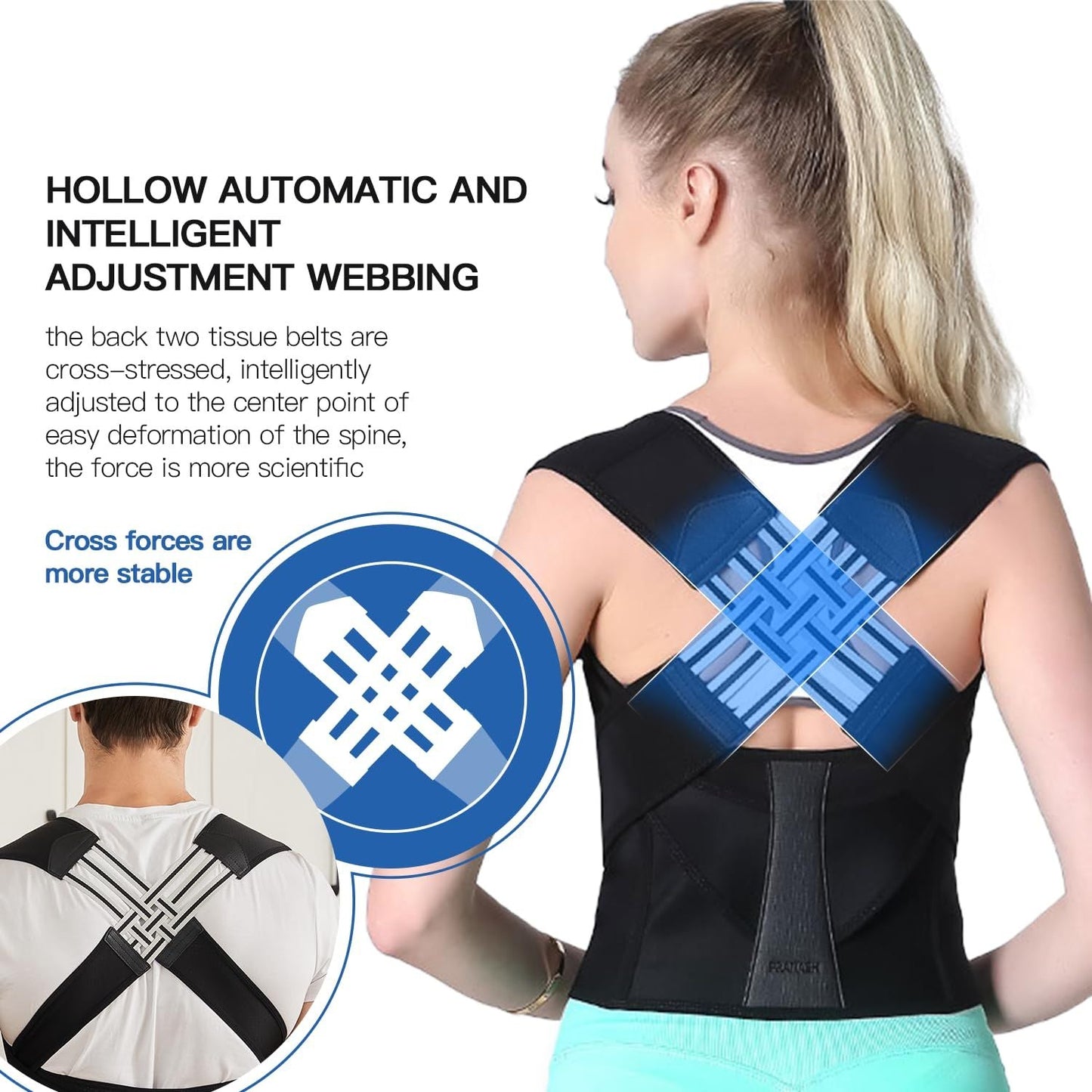Back Posture Corrector for Women and Men