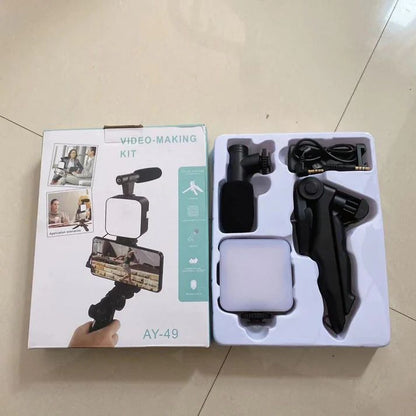Smartphone and Camera Vlogging Studio Kits