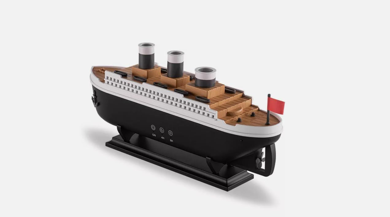 Titanic Steam Ship Design Humidifier Diffuser for Home